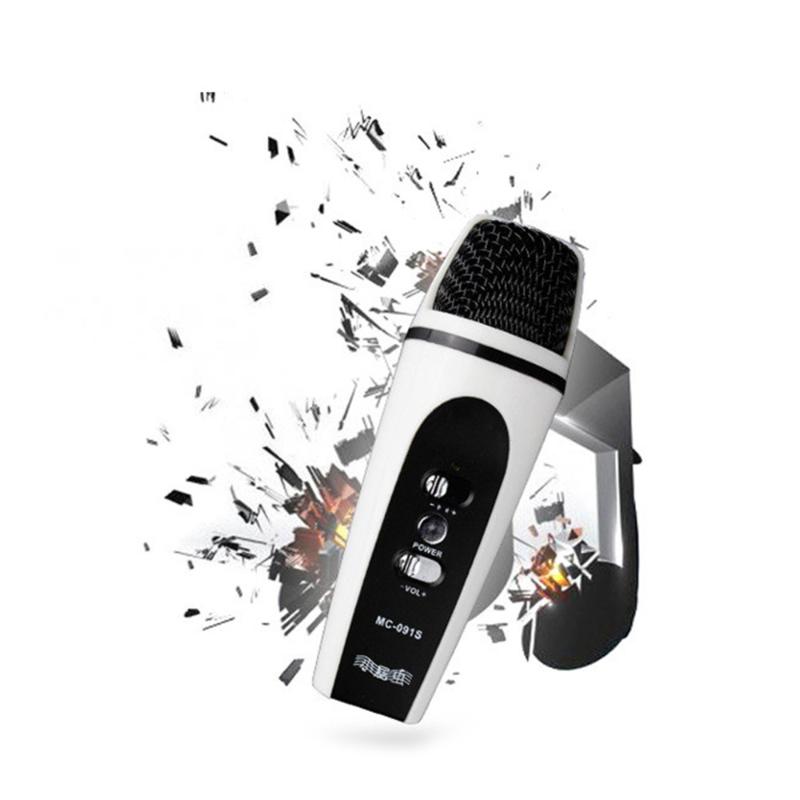 

Mini Condenser Microphone Capacitive Karaoke Loudspeaker for Tablet PC