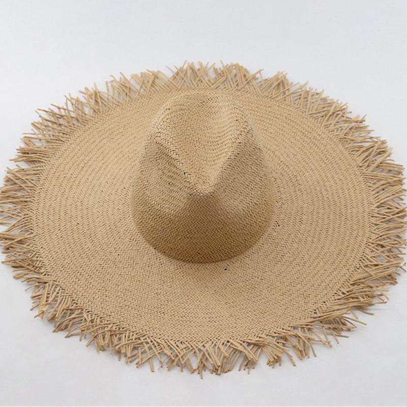 

Summer Boho Lady hat Sun Hat UV Protection Foldable UPF 50 + summer sunshade Bucket Beach Holiday Vacation Travel sun capD, Wh