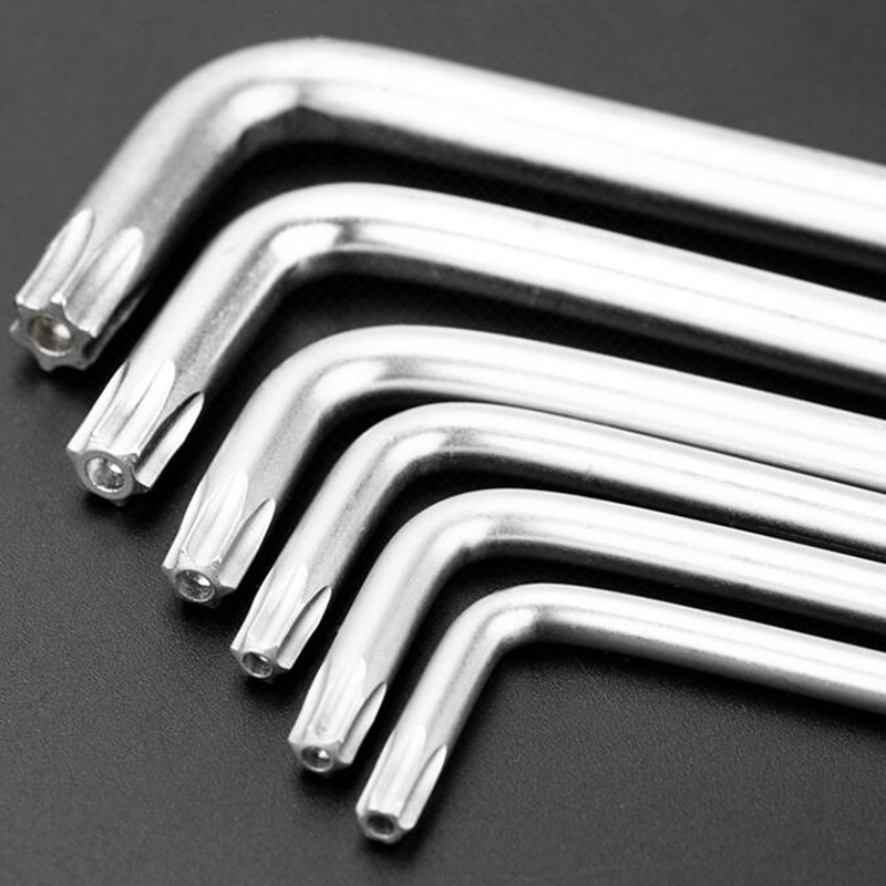 

T10 T15 T20 T25 T27 T30 T40 T45 T50 Hexagon Torx Screwdriver Torque Wrench Set Hand Repair Tools llaves allen