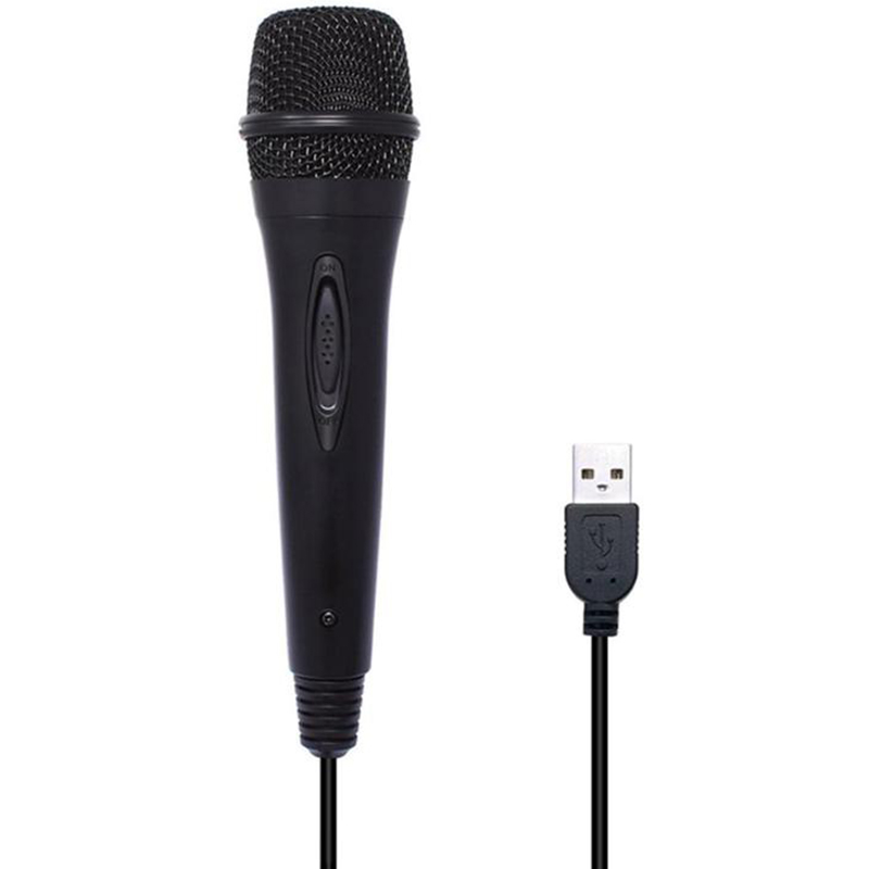 

AM05-3M USB Wired Microphone High Performance Karaoke MIC for Nintend Switch PS4 Wii U 360 PC