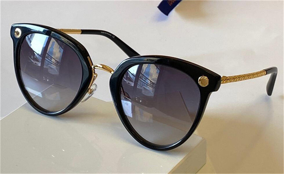 

new fashion design sunglasses 1043 cat eye full frame frame outdoor protection avantgarde popular decorative glasses top quality