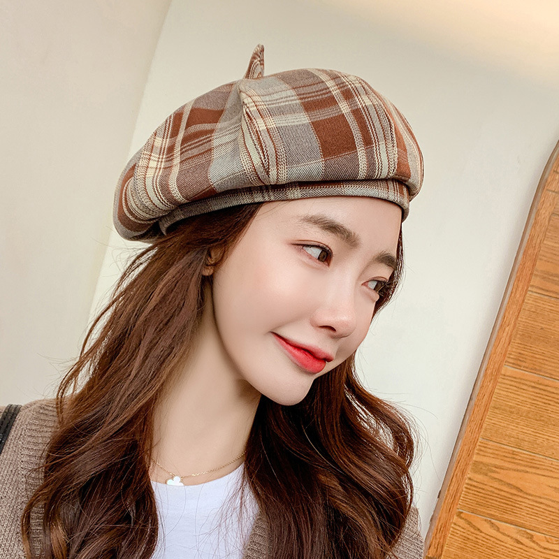 

Boinas Para Mujer Casquette Beret Female Summer Thin Section Korean Ins Wild Pumpkin Hat Dome Berets Caps for Women Kapelusz New, Yellow