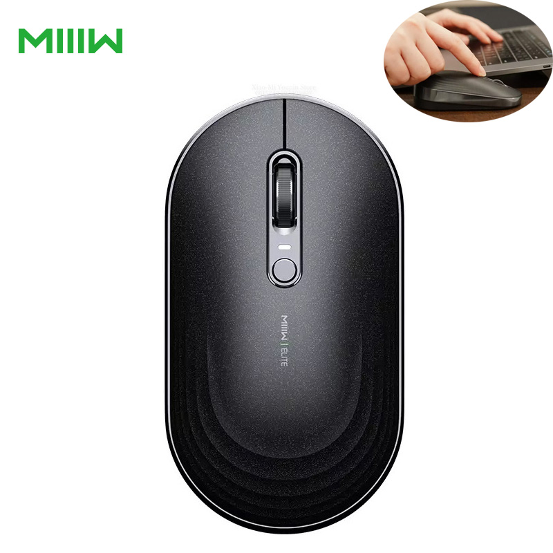 

2020 MiiiW Lifting Deformation Mouse RF 2.4GHz & BLT 4.2 Dual Mode Connection Height Adjustable Mouse Silent Office Tools