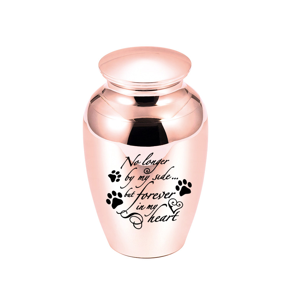 

70x45mm Pet Urn Cremation Jar Small Funeral Keepsake Cremation Urns For Ashes with pretty package bag