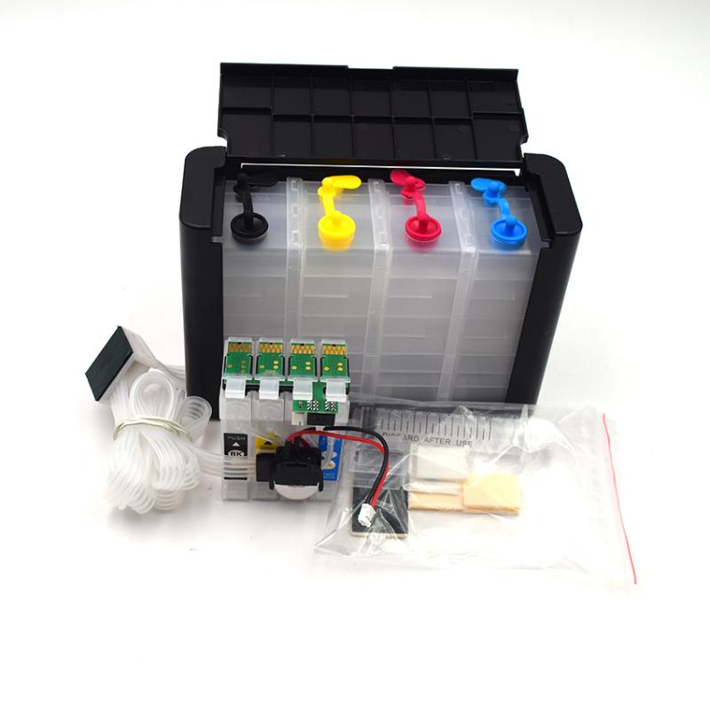 

Europe t34xl t3471-t3474 refill ink cartridge with auto reset chip For WorkForce Pro WF-3725D WF-3720DWF Printer