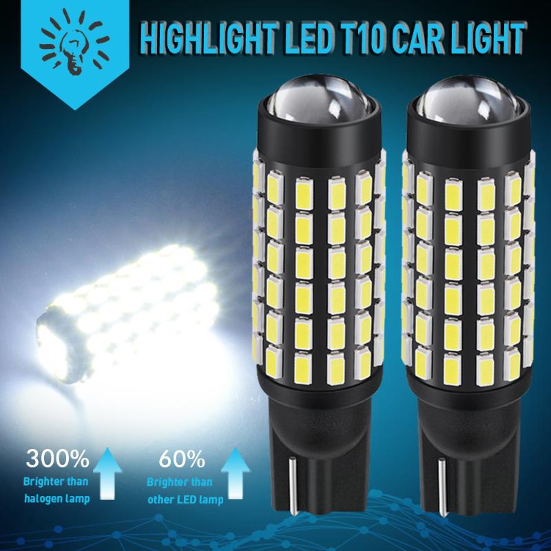 

2x T10 W5W LED LED Bulbs Canbus For Car Clearance Lights Interior Map Dome Light for W205 W210 W212 C207 CLA 12V, As pic