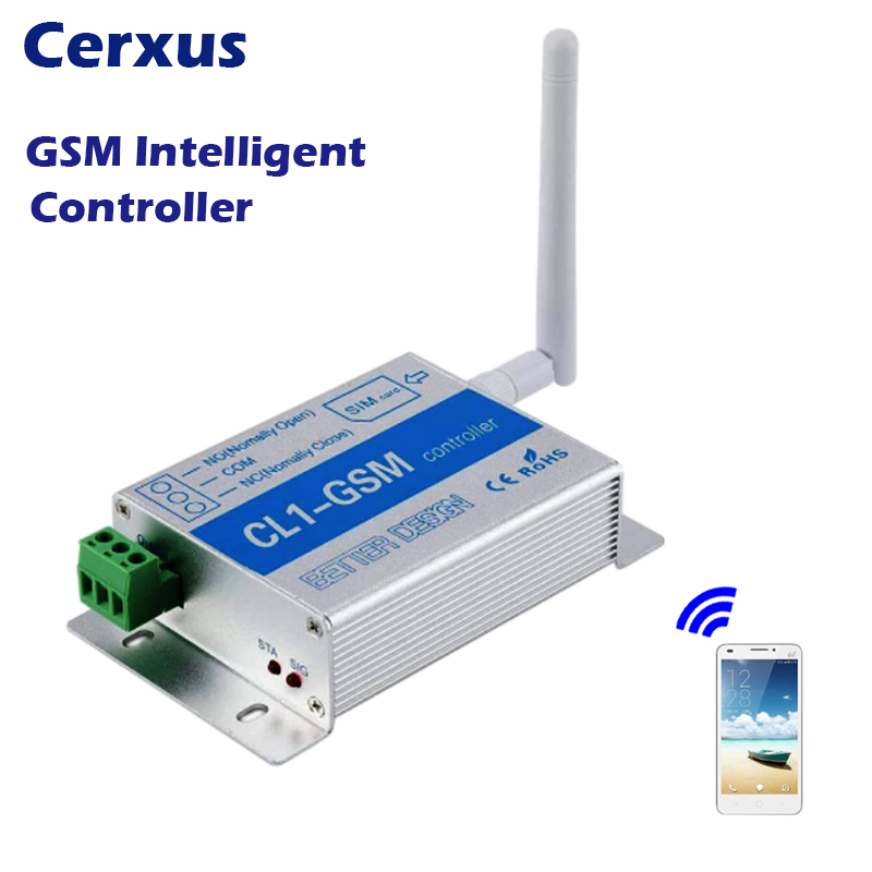 

Intelligent controller 110~220V GSM SMS Smart Home Security sys for Electrical Appliance Remote control power switch gate opener