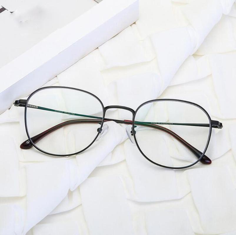 

Super light weight flat light eyeglasses woman men's anti-blue eyewear