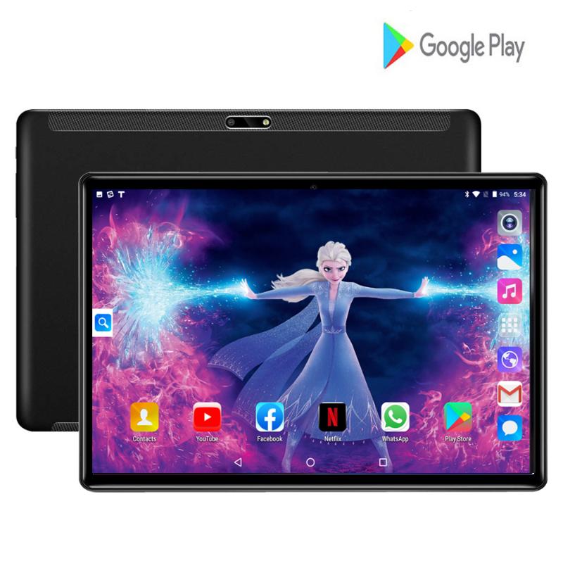 

New Phablet 10.1 inch Tablets Android 9.0 T10 2GB RAM 32GB ROM Tablet PC Quad Core 3000mAh GPS Android Tablet 10.1 + 64gb TF, Black