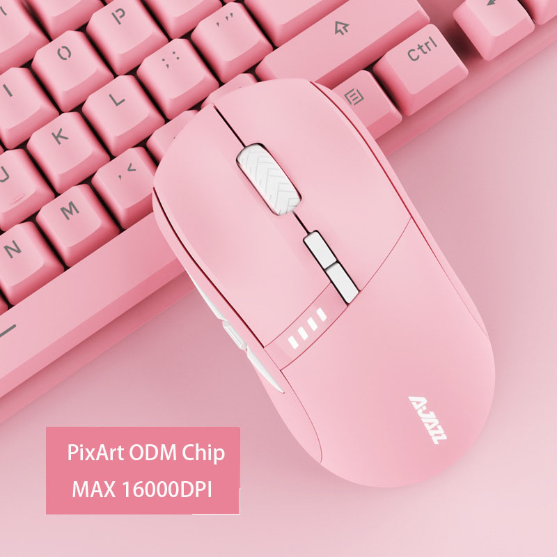 

New Arriving AJAZZ i305Pro 16000DPI Macro Gaming Programing Mouse for Notebook Desktop Rechargeable 2.4GHz Wireless Laser Mouse