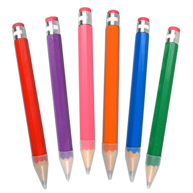 

Big Size Pencil 35cm Children Gift Party Decor Faver Child Thick rod Wooden wood Tool color