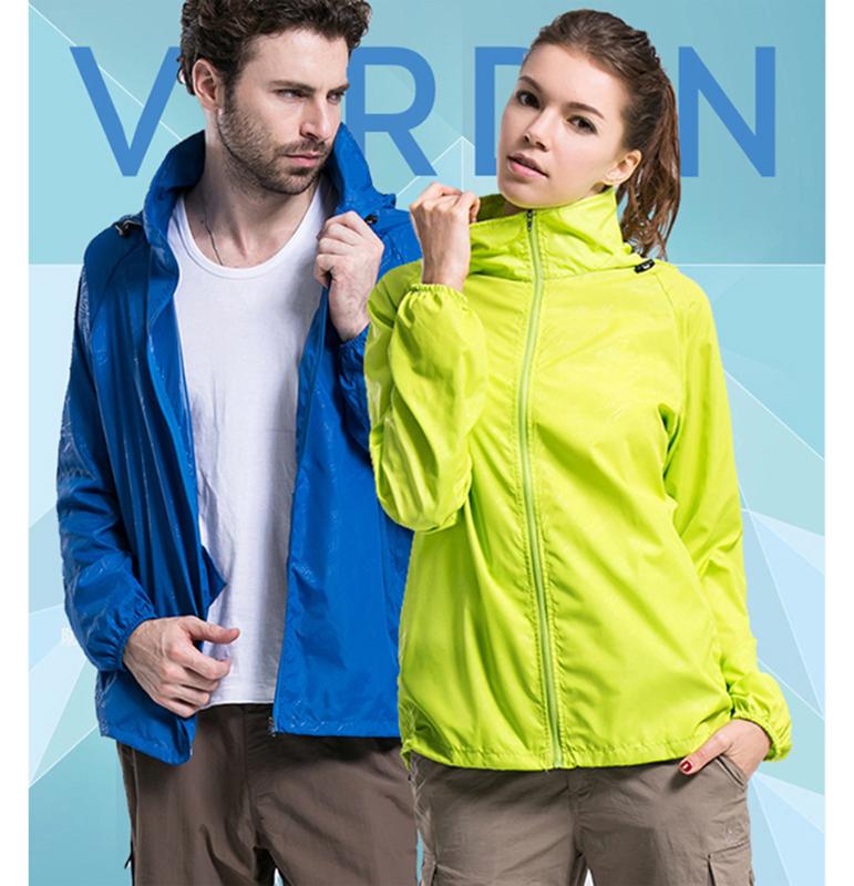 

Fishing Running Jacket Waterproof Plus Size Sportswear Men Run Coat Zipper Clothes Workout Spring Sport Waterproof Jacket, White