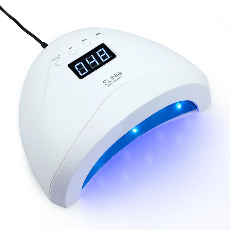 

YUJIA Lamp For Nails 48W Nail Dryer SUN 1s Dual UV LED Nail Lamp Gel Polish Curing Light with Automatic Sensor LCD display, Green