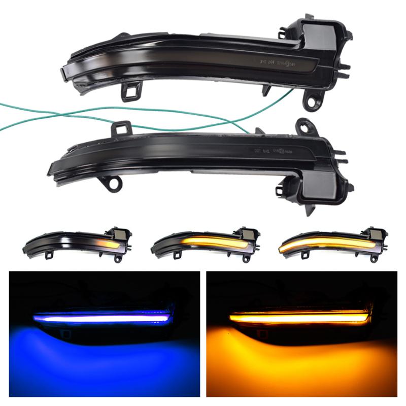 

LED Dynamic Turn Signal Light Flasher Flowing Water Blinker Flashing Light For F20 F21 F22 F30 E84 1 2 3 4 Series, As pic