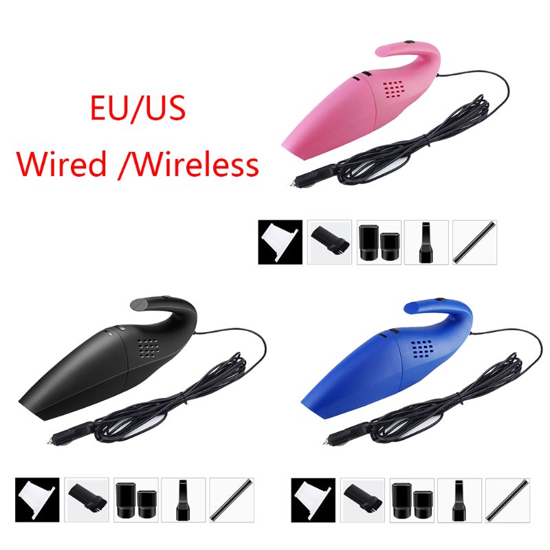 

Wired/Wireless Car Vacuum Cleaner Car Home Dual-Use Cleaner with Wet/Dry B36B