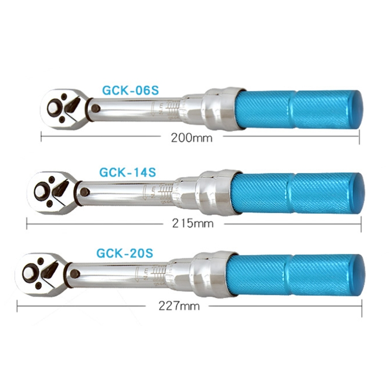 

18pcs Adjustable Torque Wrench Set 1/4 Ratchet Socket Spanner Preset Bike Repair