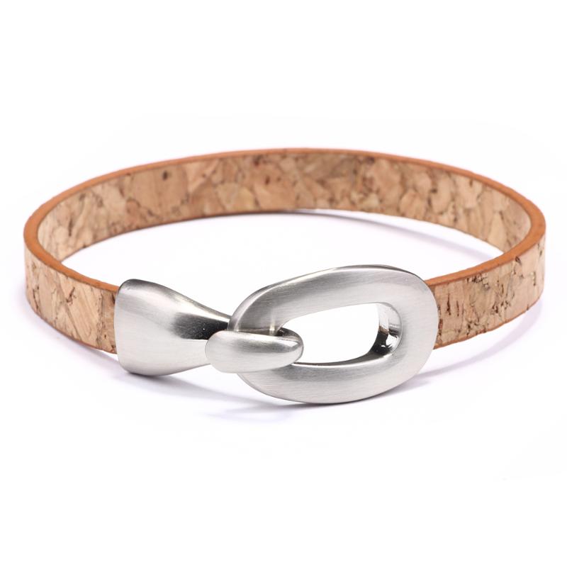 

New Korean Pattern Ladies Bracelets Simply Stylish Single Band Genuine Leather Bracelet Wristband Women's Party Gifts Jewelry