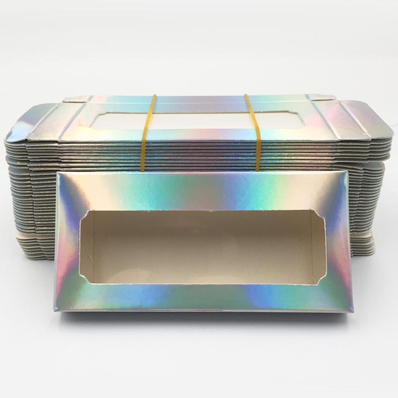 

50 pcs/ lot Eyelashes Package Wholesale Empty Paper Lashes Box 25mm Lashes Case New Eyelash Packaging / lash boxes packaging