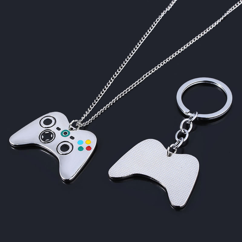 Video Game Controller Photo Keychain Geeky Boyfriend Gift Jewelry Glass