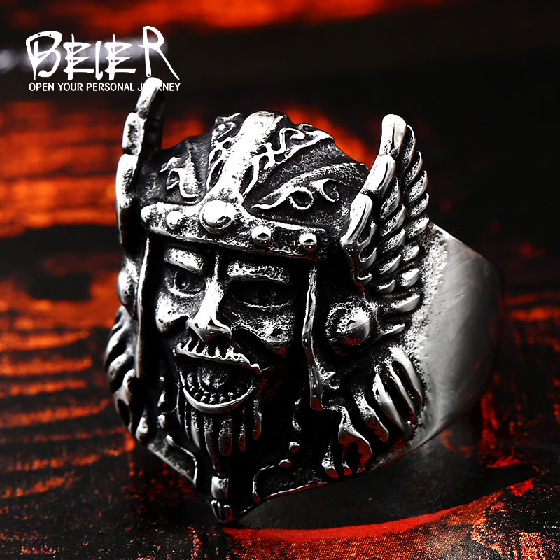 

Personlity Retro Zeus Odin-Nors Mythology Ring Men's Titanium Jewellery Animal Jewelry free shipping BR8-239