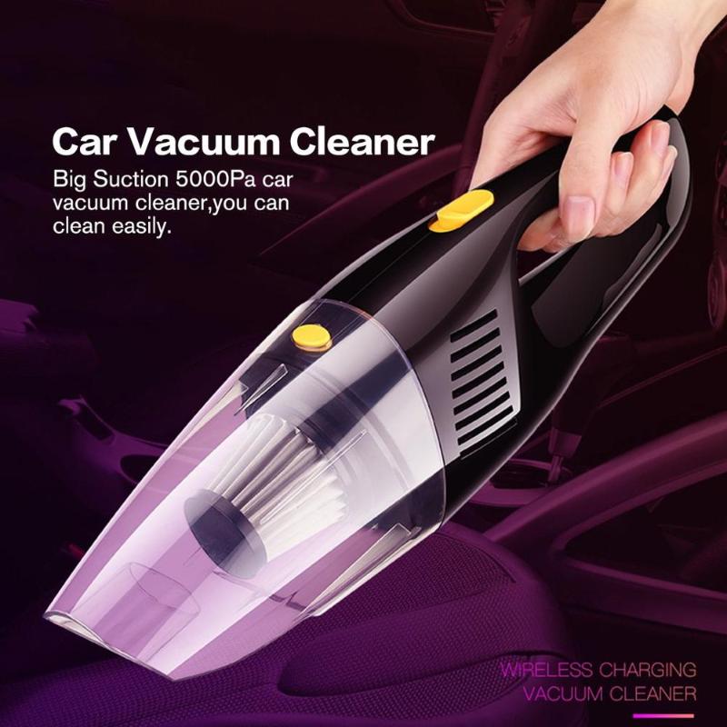 

120W 5000pa Handheld Cordless Vacuum Cleaner for Car Home Use HEPA Filter Mini Portable Rechargeable Wet Dry Vacuum Cleaner Tool