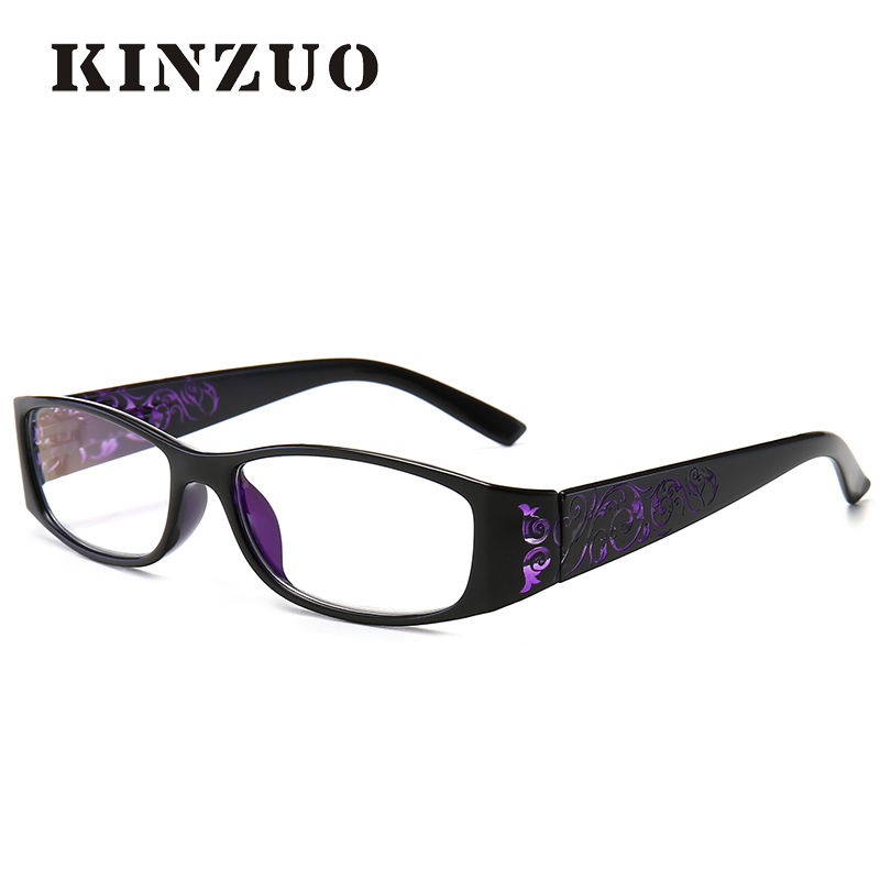 

KINZUO Fashion pattern reading glasses multi-color optional Anti-blue light glasses HD Resin Lens for men and women 18985