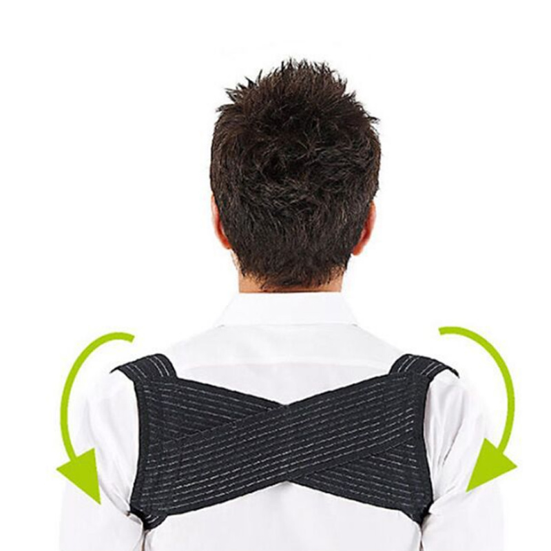 

Men Posture Corrector Breathable Back Shoulder Hunchback Correction Brace Belt Strap SEC88