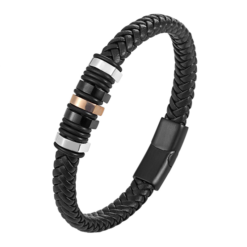 

Design Fashion Stainless Steel Bracelet Women Bracelet Magnetic Buckle Therapy Bangles Men Health Care Preferred Gift Pulseira