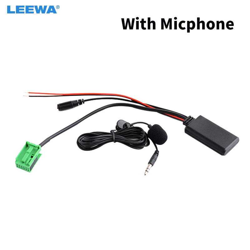 

LEEWA Car Aux-in Wireless Bluetooth Adapter Module Audio Receiver for CLC SLK SL 2008 CD/DVD Host AUX Cable #CA3232