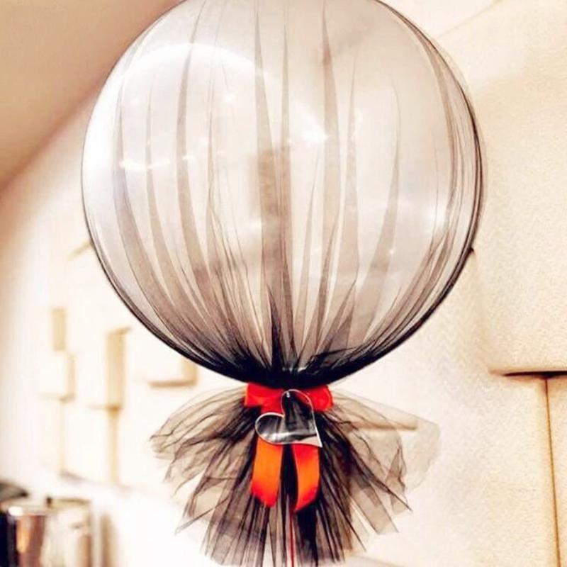 

1Pcs 2m*2m 36inch Balloon Tulle yarn mesh Tulle Roll Tutu Fabric Wedding Decoration Sewing Mesh DIY Tutu Skirt Accessories