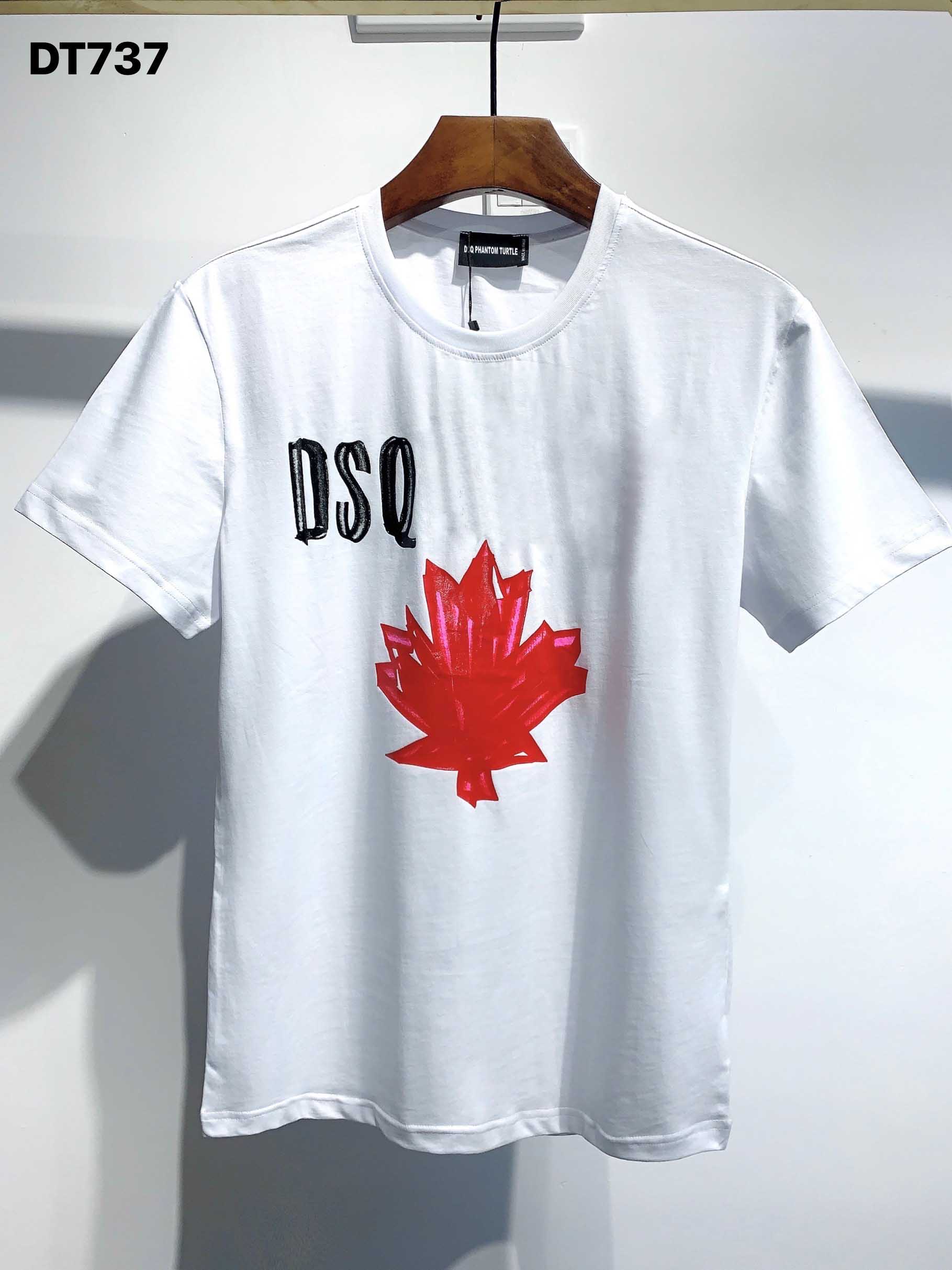 

DSQ PHANTOM TURTLE 2020SS New Mens Designer T shirt Italy fashion Tshirts Summer Men DSQ T-shirt Male Top Quality 100% Cotton Top 4017, Black