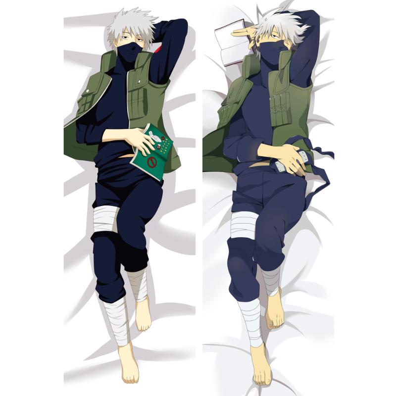 

Anime Dakimakura Naruto Hatake Kakashi Male Hugging Body Pillow Case Otaku Pillow Cover Home Bedding