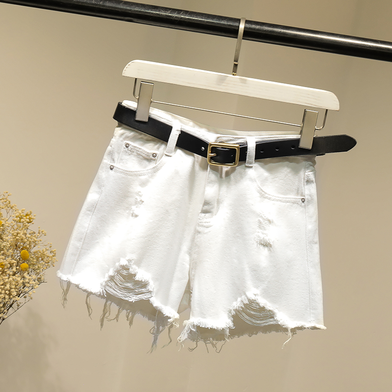 

White and blck color short jeans for women Women Casual High Waisted Short Mini Button Pants Black White Sexy Shorts, Beige