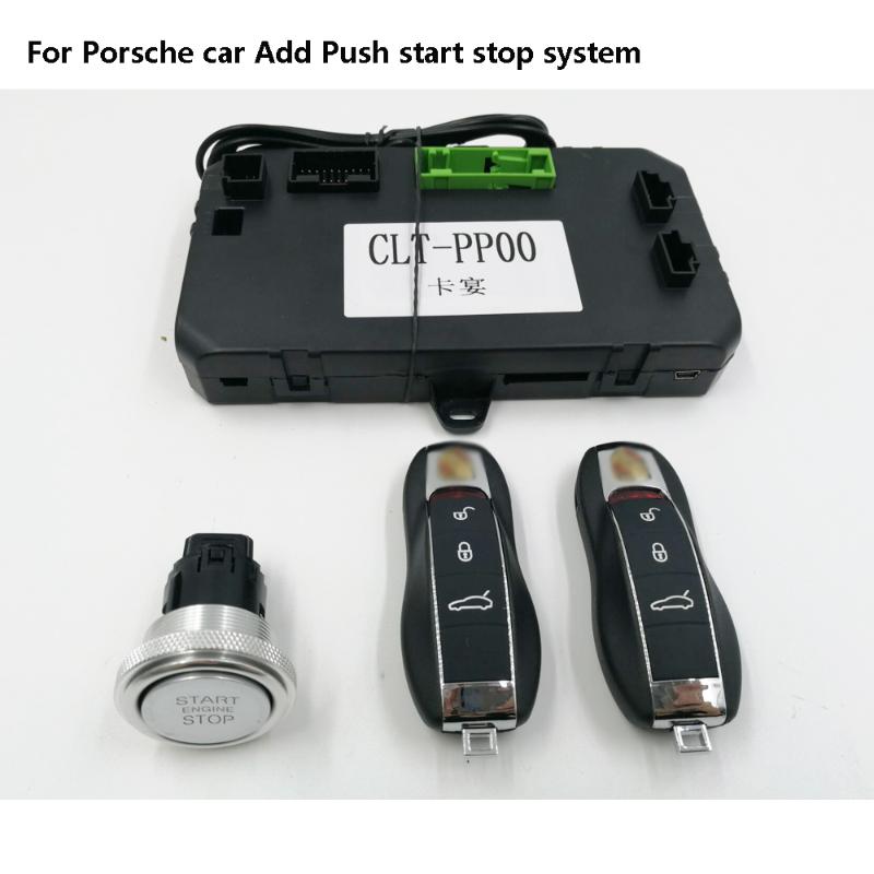 

For /MACAN add push button start stop system remote start and PKE Keyless GO Entry original protocol car