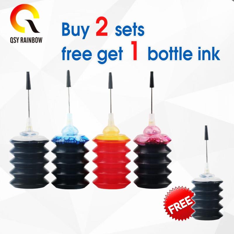 

QSYRAINBOW 1 set 30ml Universal Refill Dye Ink Kit Compatible For Brother lc223 For CANON pg545 652 All Inkjet Printer