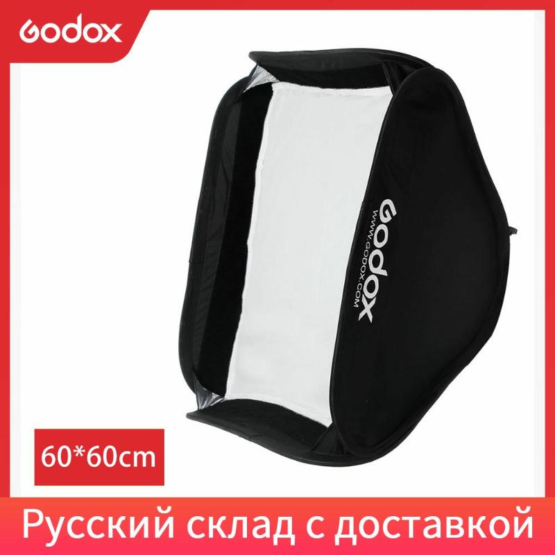 

Godox 60 x 60cm foldable Soft Box Godox Suitbale For S-type Bracket Camera Flash (60 x 60cm Softbox Only