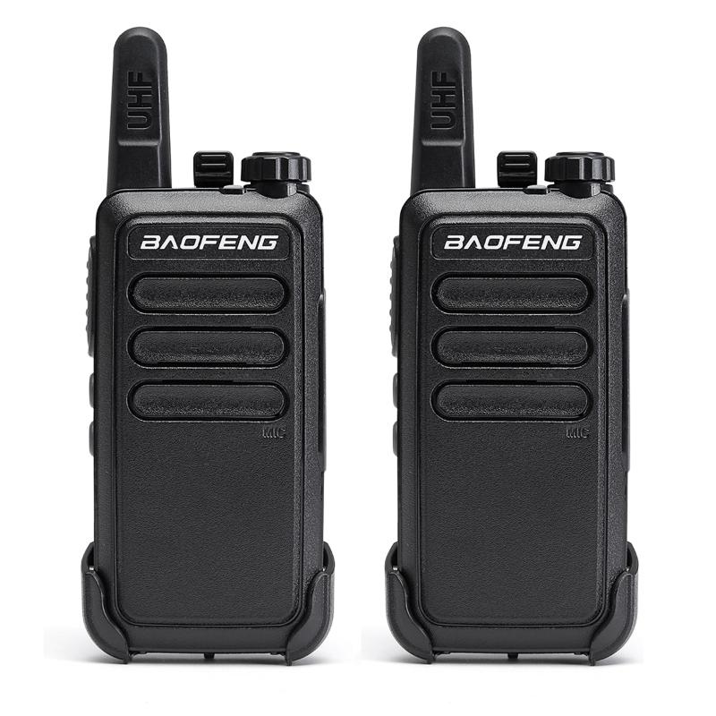 

2 Pcs Baofeng BF-C9 Portable Radio Mini Walkie Talkie 400-470MHz UHF VOX USB Charging Handheld Two Way Ham Radio Communicator