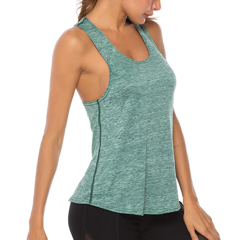 

Quick-drying Sleeveless Yoga Vest Sport Singlet Women Athletic Fitness Sport Tank Tops Gyms Running Training Yoga Shirts, Wine red