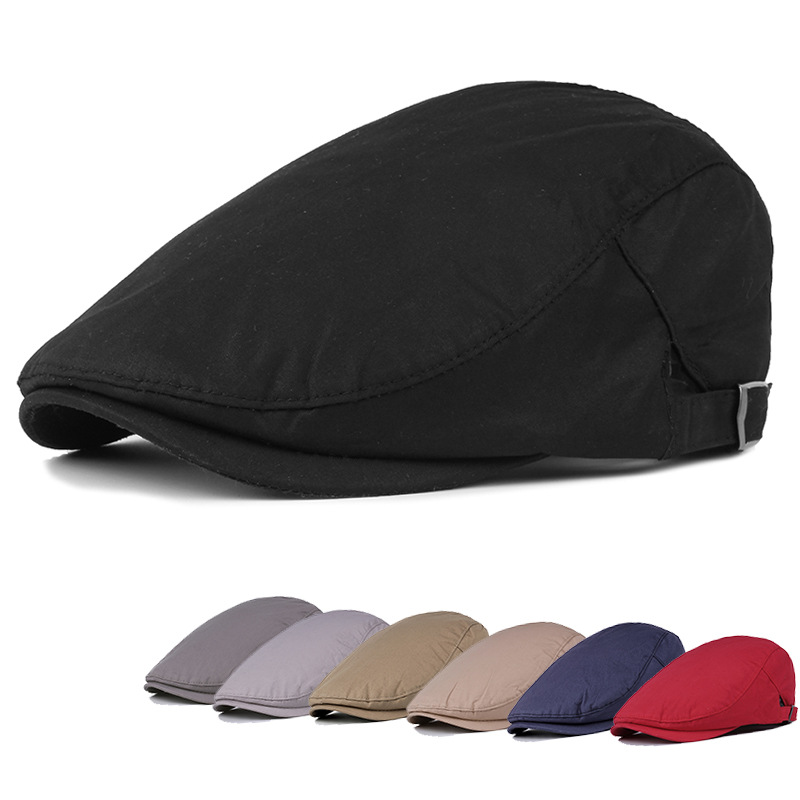 

2020 Cricket-Cap Beret Male Ms. Solid Color guang shen mao Vintage progress mao