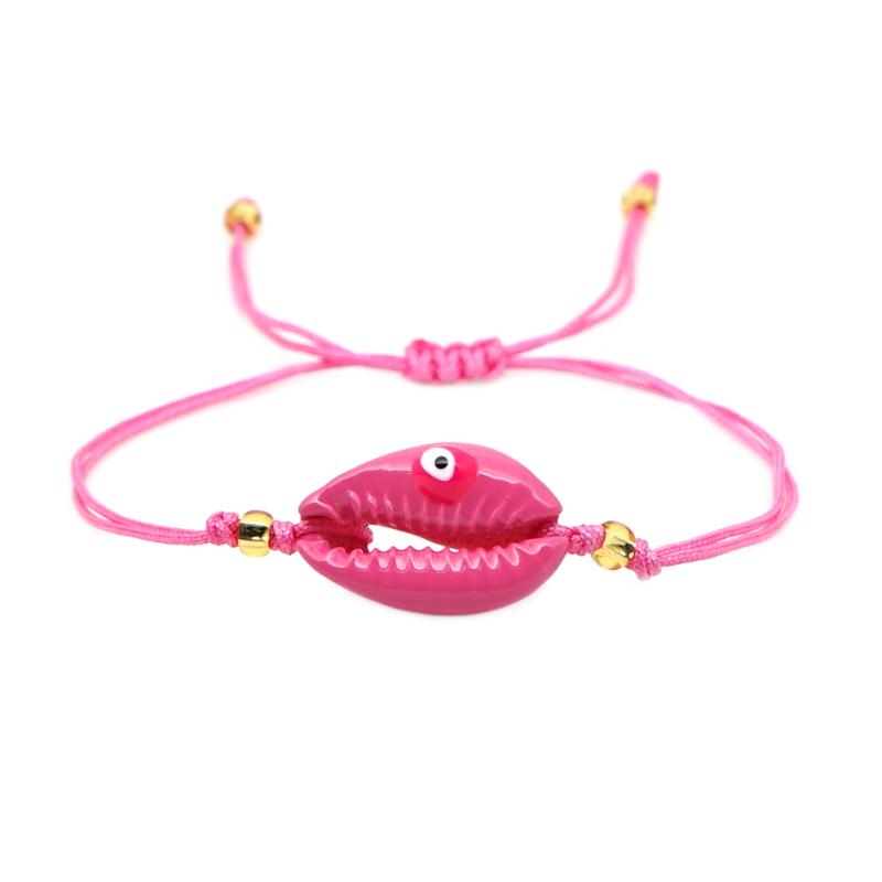 

Shinus Bracelet Seashell Bracelets Women 2020 Natural Shell Fashion Femme Summer Beach Adjustable Rope Armbands String Jewelry