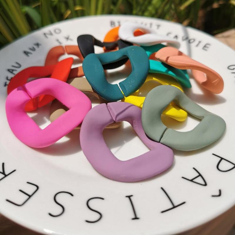 

14.5inch korea DIY circle irregular solid jewelry accessories. for necklace bag home decoration jewelry making.wholesale 2020new