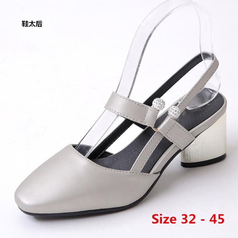 

Summer High Heels Slingbacks shoes Women's party Wedding Stiletto Scarpin High Heel shoes Woman Pumps Small Big Size 32 - 45, Green
