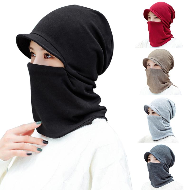 

Women Winter Cap Neck Gaiter Warmer Multifunctional Cloth Mask Face Cover Warmer Ski Neck Scarf Winter Bandana, Khaki