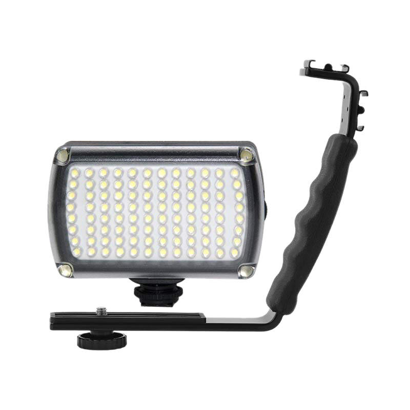 

96 LED Video Light Lamp+L-Shaped Bracket Fill-In Light for Zhiyun/Feiyu/ Camera