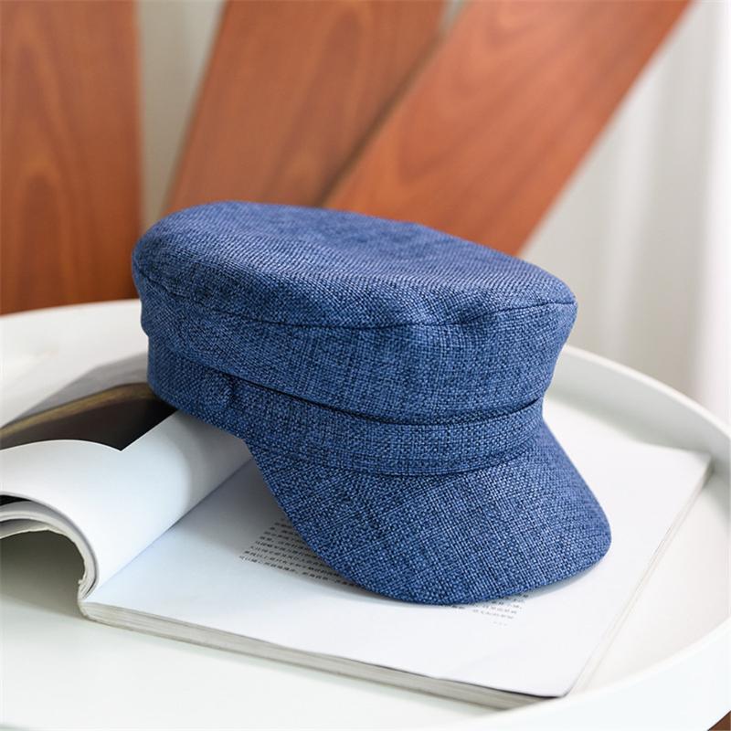 

1Pc Vintage Women Girls Winter Hat Solid Color Beret Cap Korean Painter Newsboy Cool Girl Winter Warm Fashionable Comfy Berets, Kh