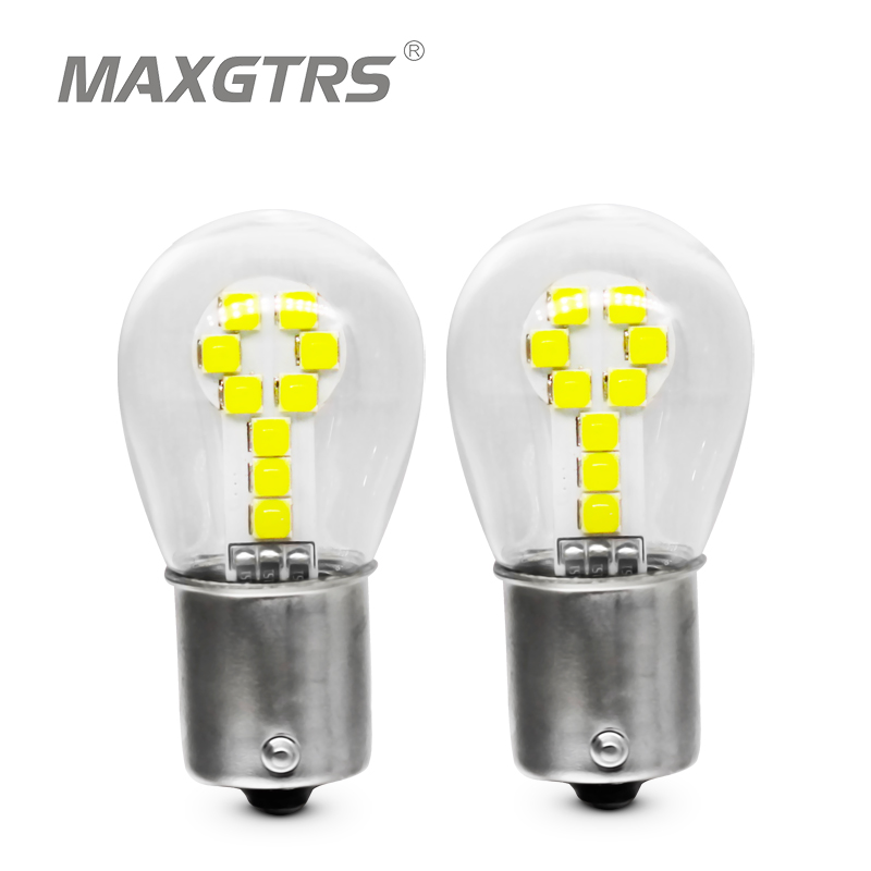 

2x 1156 BA15S BAU15S P21W Led Bulb 1157 BAY15D P21/5W Led Car Turn Signal Lamp Reverse Light Auto 3000K Yellow 6000K White, As pic