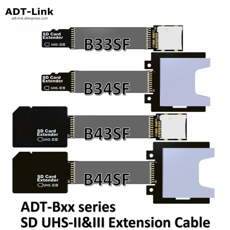 

MicroSD TF Memory Card Extender cable High Speed Up to 312MB/sec For SDHC SDXC UHS-II UHS-III SD Card Extension