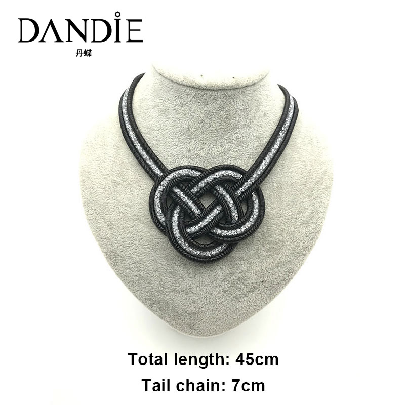 

Dandie Fashion Soft Pottery Choker Necklace Retro Ethnic Style Necklace Polymer Clay Fashion Accessories