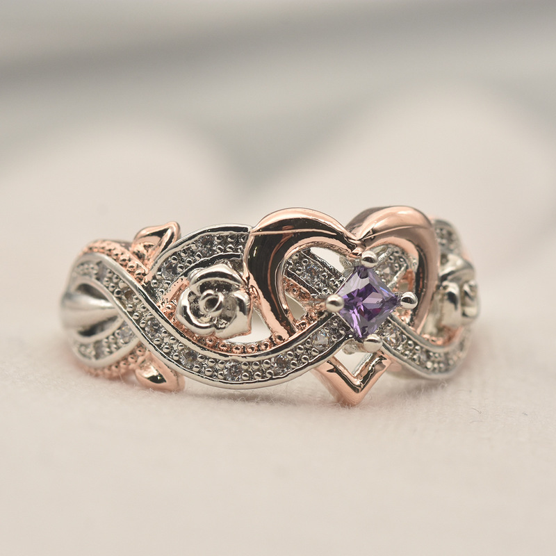 

Fashion Jewelry Rings, Princess Rose ring, A wedding ring