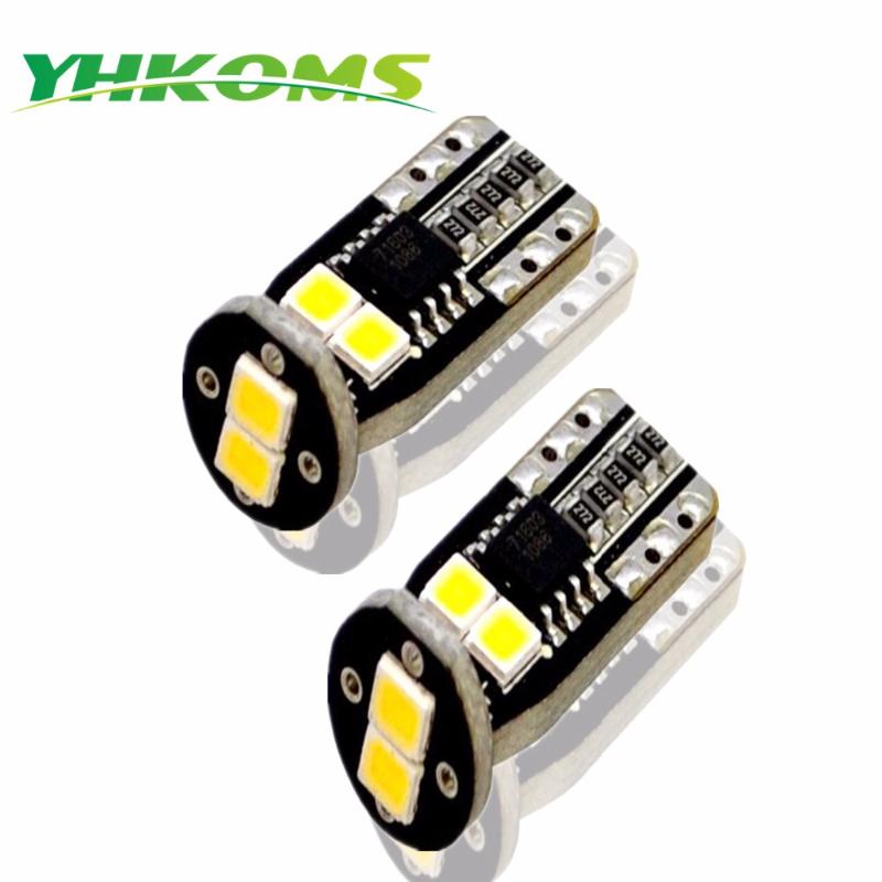 

YHKOMS 4 PCS T10 W5W 192 168 LED SMD 2835 LED Wedge Bulb Dome Reading Light Canbus Error Free Auto Car Light Bulb 6000K 12V, As pic